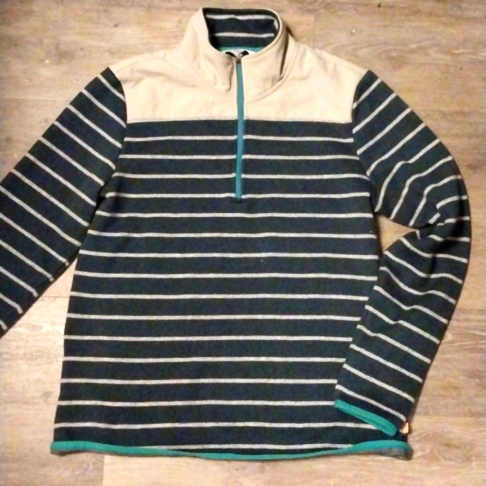 Orvis striped pullover